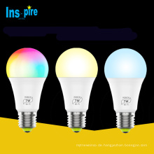 China Supply Dimmbare RGB E26 LED-Energiesparlampe Smart Wifi LED-Birne